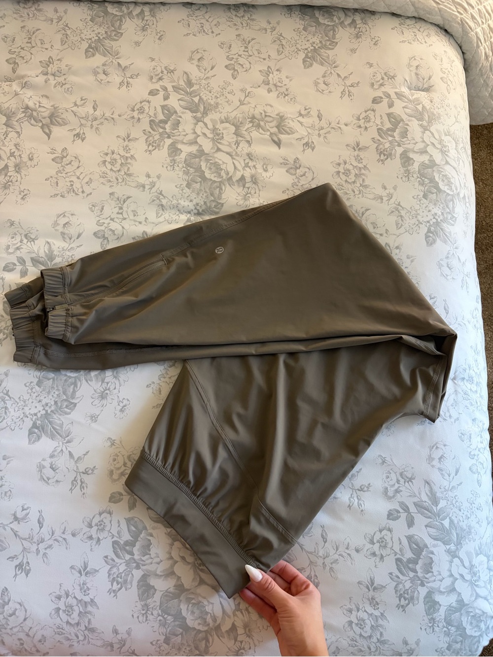 lululemon athletica Olive Green Track Joggers - Picture 4 of 5